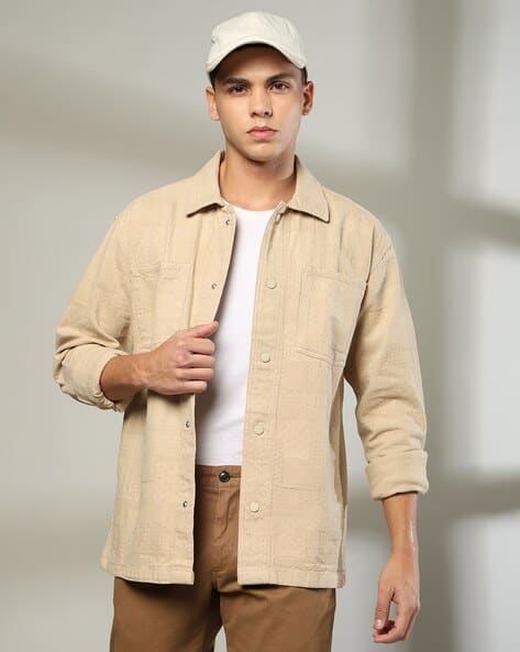 PACS 「FROGUE SHIRTS / BEIGE」　シャツジャケット PACS 「FROGUE SHIRTS / BEIGE」 シャツジャケット