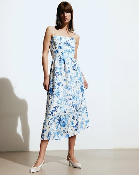 sachin and babi light blue dress Strapless Summer Dress Women's One Shoulder Summer