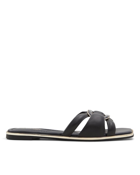 Aldo Women Slip-On Flat Sandals