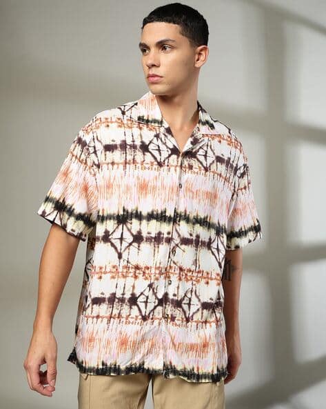 Buy Beige Shirts for Men by DNMX Online