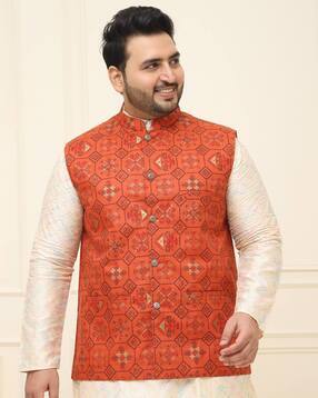 sojanya Men Embroidery Nehru Jacket-picture-17
