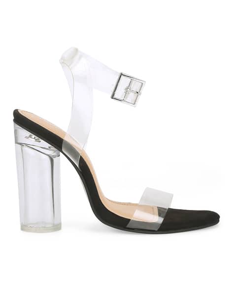 Truffle collection Women Regular Fit Chunky Heeled Sandals