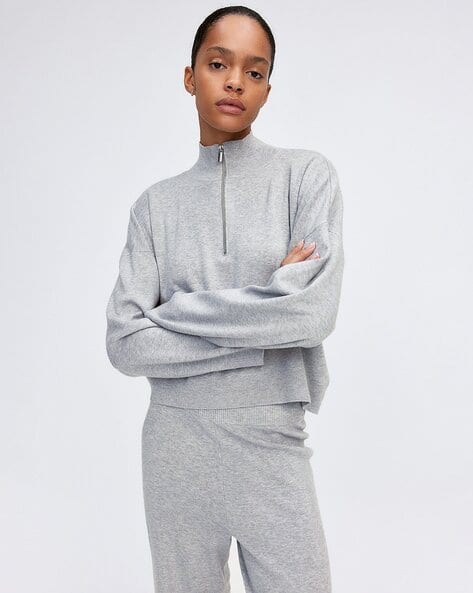 Buy Grey Sweaters Cardigans for Women by H&M Online