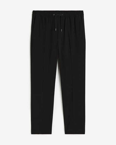 Fashion black mens joggers h&m