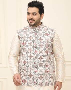 sojanya Men Embroidery Nehru Jacket-picture-28