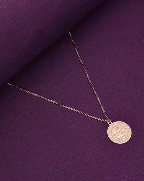 Buy Rose Gold-Toned Necklaces Pendants for Women by Kai Jewel