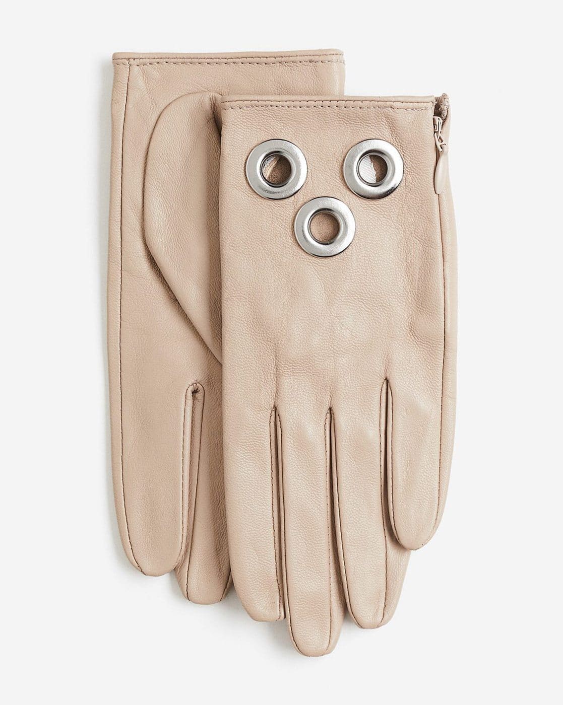 NEIGHBORHOOD LEATHER BOA GLOVES BEIGE 【公式通販】