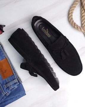 louis stitch Men Regular Fit Slip-On Loafers with Round Shaped Toes-picture-18