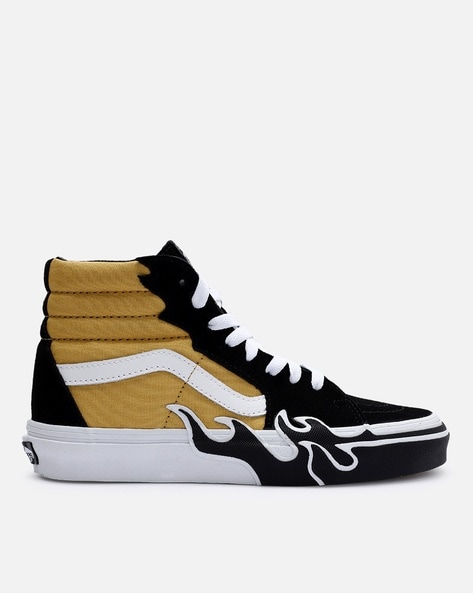 Vans Men SK8-Hi Flame Lace-Up Sneakers