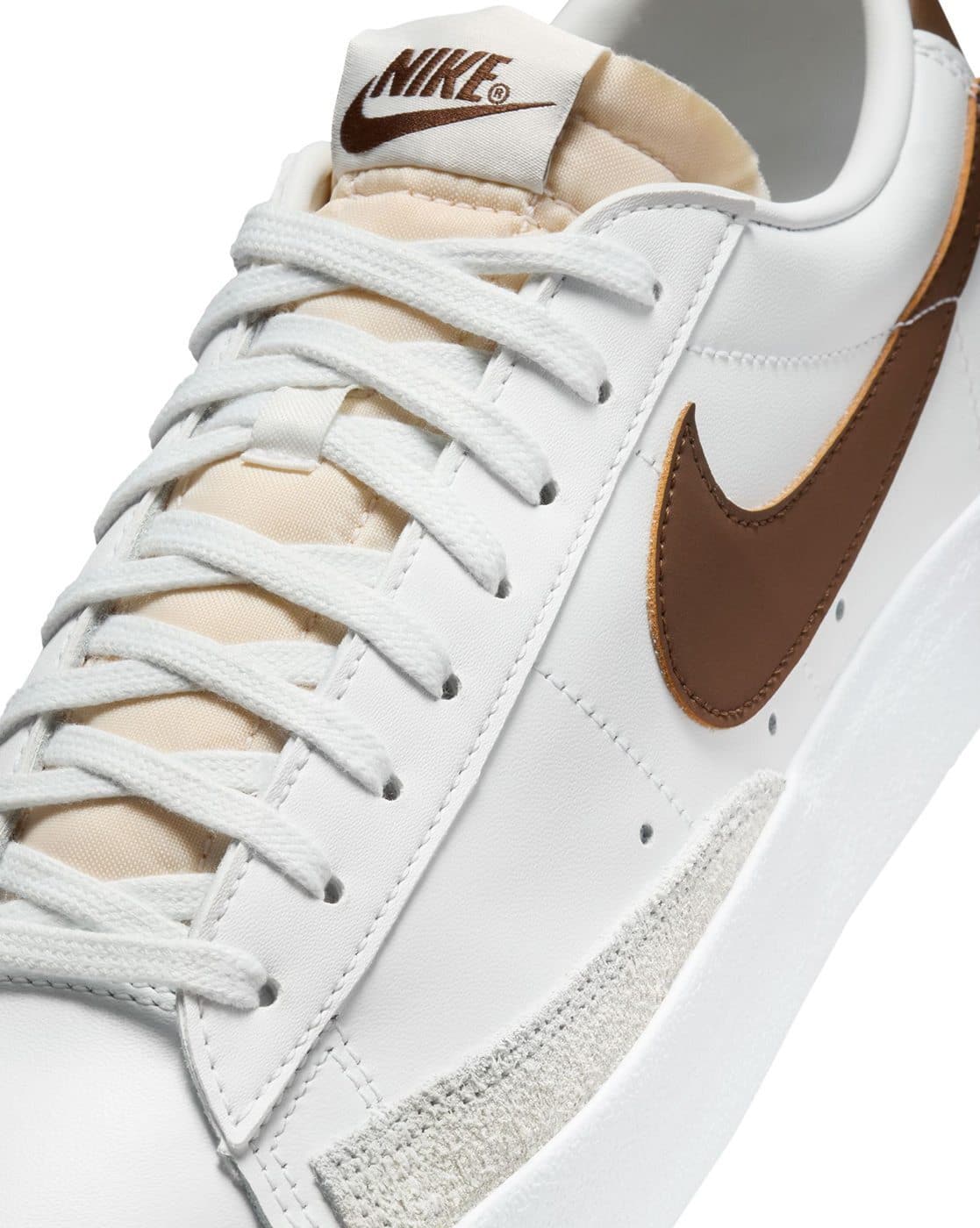 nike blazer low rose gold
