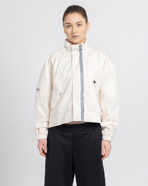 Buy Off White Jackets Coats for Women by Adidas Originals Online Ajio