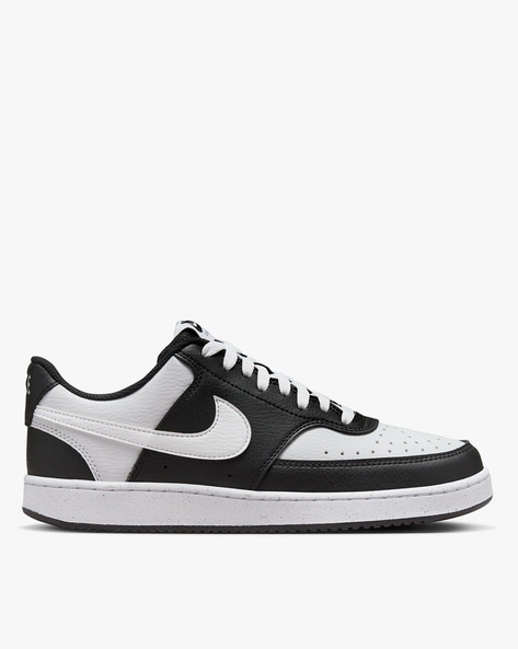 Black and white nike basketball shoes womens online