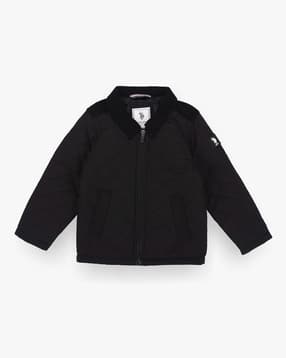 u.s. polo assn. Boys Diamond Quilted Zip-Front Jacket-picture-7