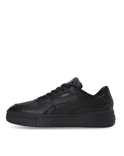 Puma cali sneakers in triple black best sale