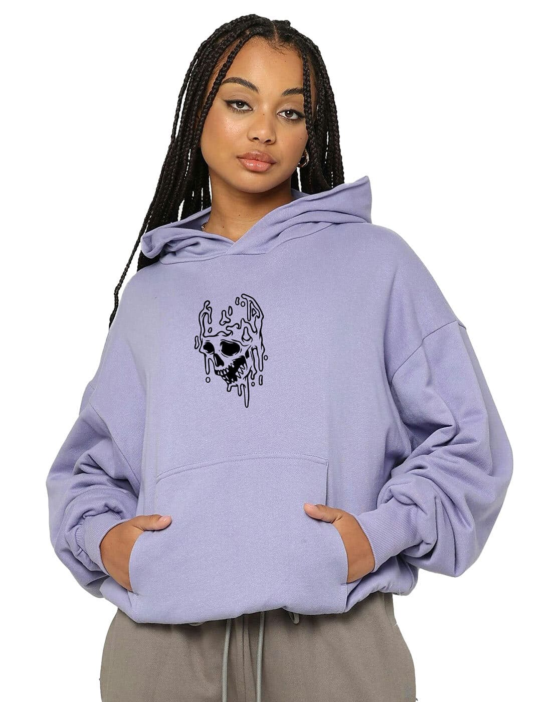 Buy Lavender Sweatshirt & Hoodies for Women by LASMO Online | Ajio.com