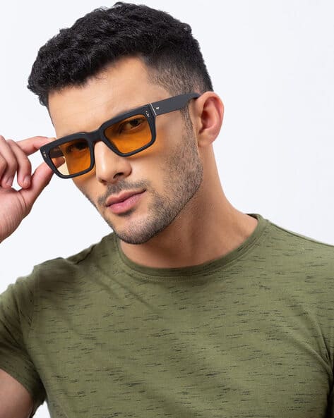SG002 UV-Protected Rectangular-Shaped Sunglasses