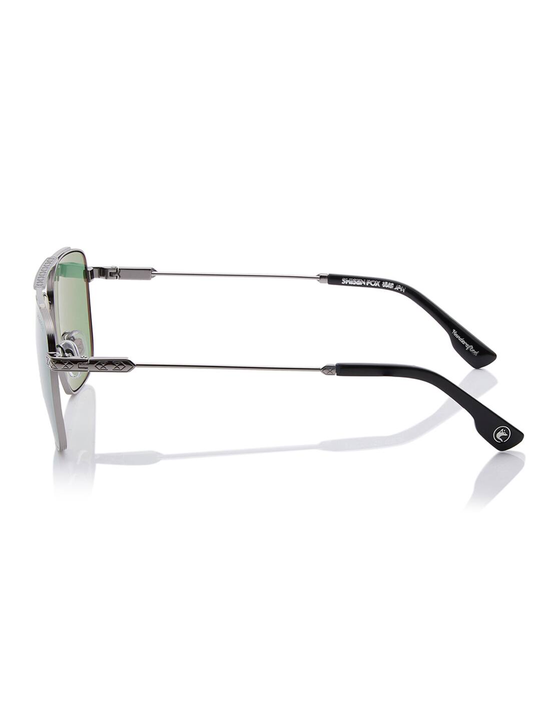 Buy Shisen Fox Men UV-Protected Aviators-SG104 Online | Ajio.com