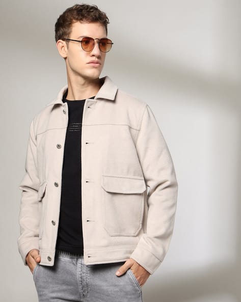 Buy Off-White Jackets Coats for Men by JOHN PLAYERS JEANS Online