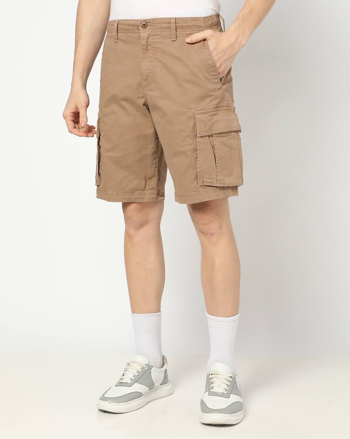 Buy Khaki Brown Shorts for Men by GAP Online | Ajio.com