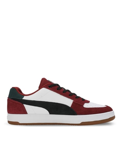 Buy Puma Men Caven Year of Sports Lace-Up Sneakers Red Color