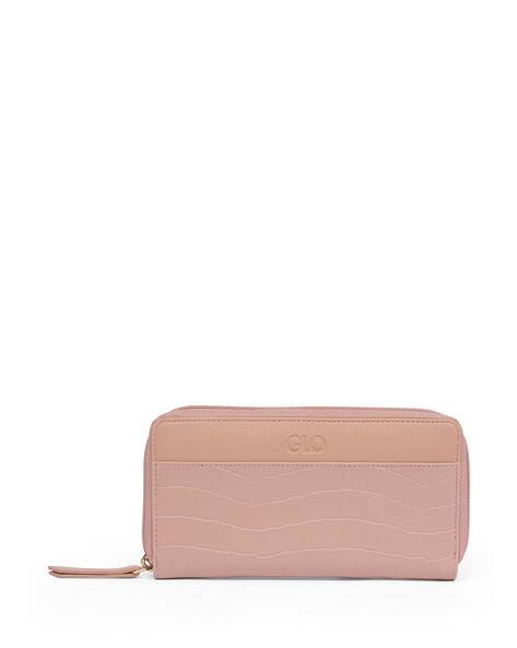 GLOBUS Women Zip Around Wallet with Zip Coin Pocket