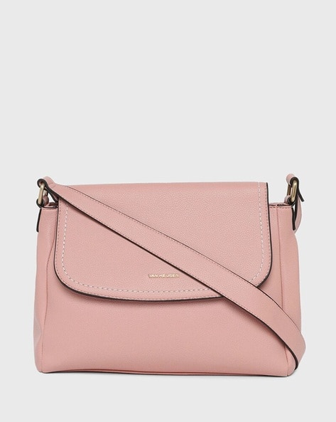 VAN HEUSEN Women Sling Bag with Snap-Button Closure