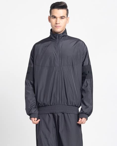 Adidas Originals Men Regular Fit Warm-Up Basketball Jacket