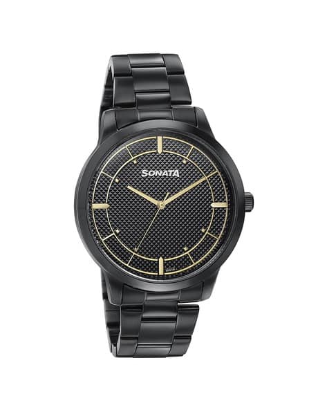 SONATA Men Water-Resistant Analogue Watch-77148NM01