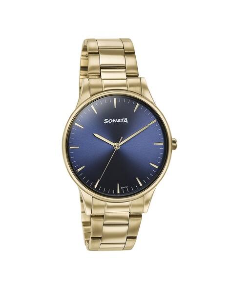 SONATA Men Water-Resistant Analogue Watch-77144YM01