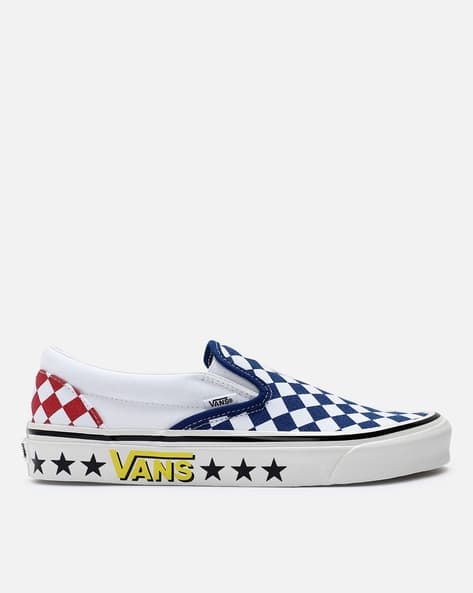 Buy White Blue Casual Shoes for Men by Vans Online