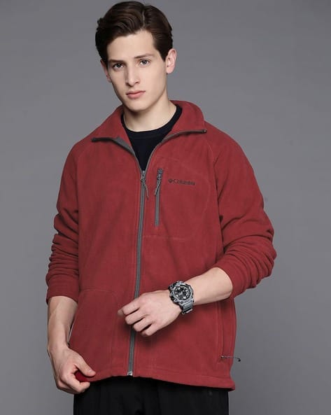 Men Fast Trek II Zip-Front Micro Fleece Jacket