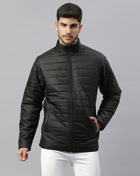 Men Quilted Regular Fit Puffer Jacket