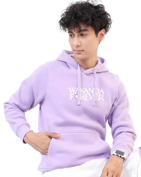 Buy Lavender Sweatshirt Hoodies for Men by LASMO Online Ajio