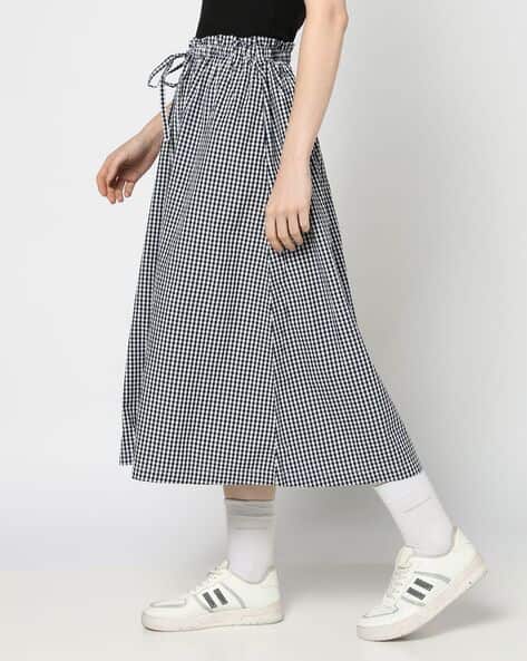 Herlipto スカート herlipto Stripe Jacquard Volume Skirt セール