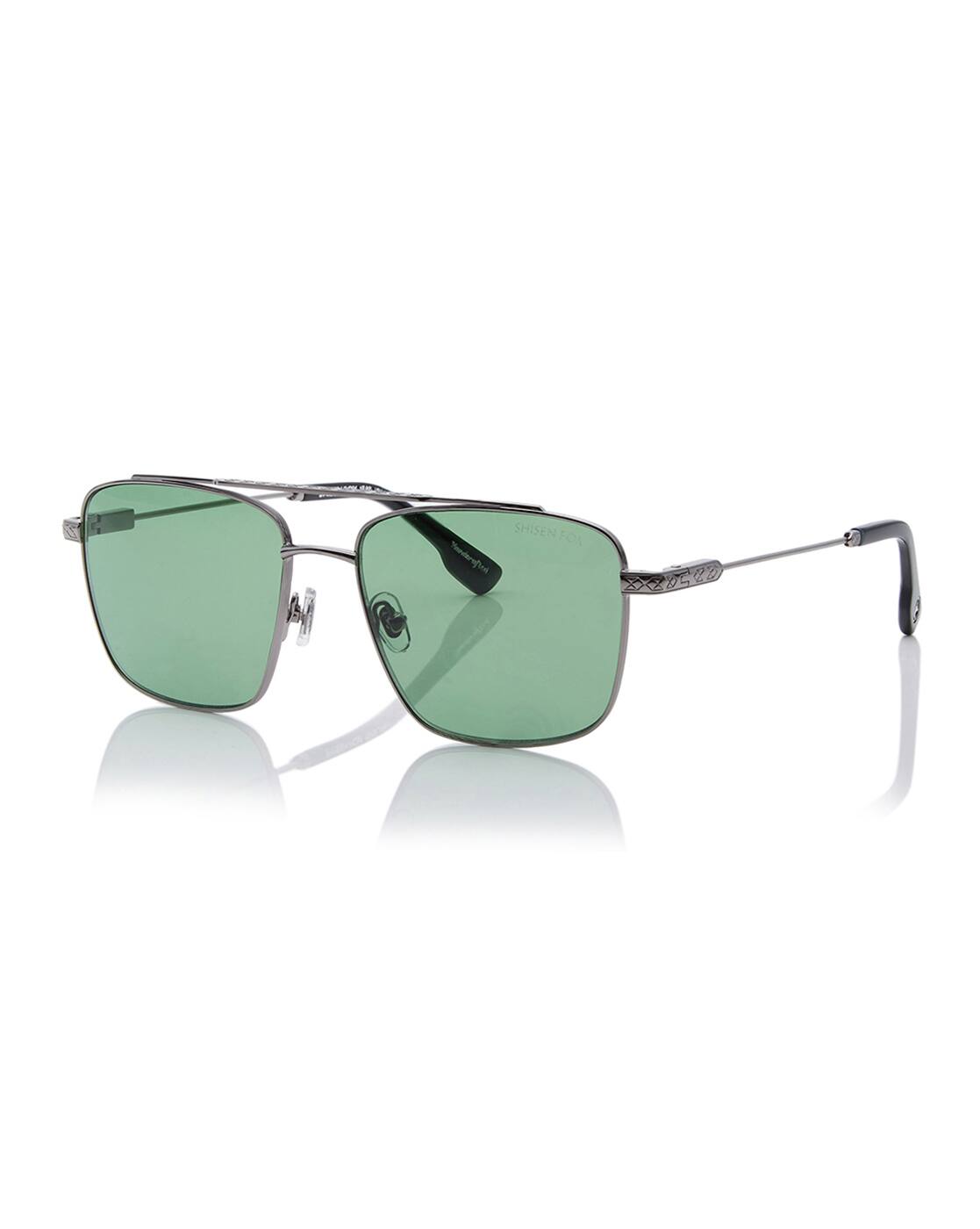 si Buy Shisen Fox Men UV-Protected Aviators-SG104 Online | Ajio.com