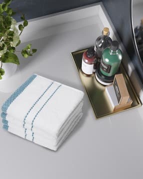 Set of 4 550 GSM Luxuria Face Towels
