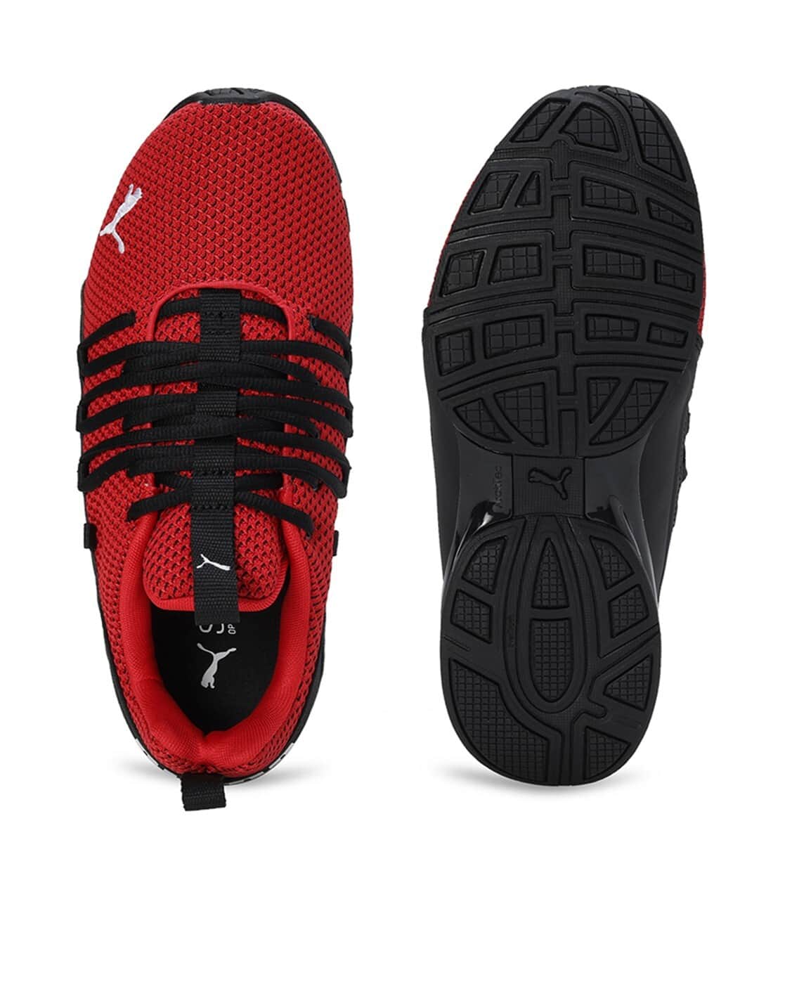 Buy Puma Axelion Wide For All Time Running Shoes Red Color Men