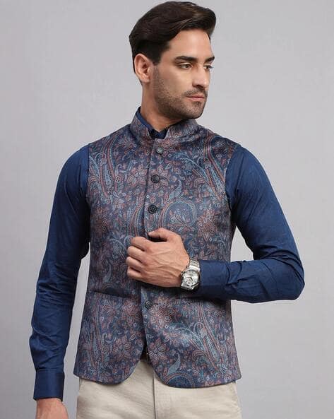 Buy Multi Blazers Waistcoats for Men by Monte Carlo Online
