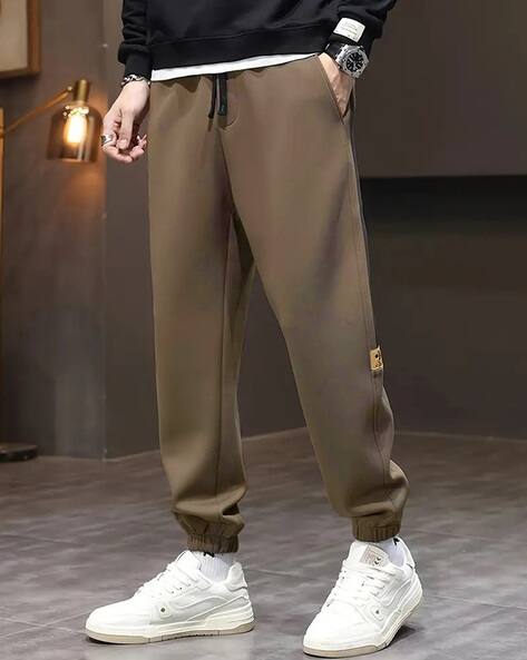 Buy Brown Track Pants for Men by POSHAX Online | Ajio.com