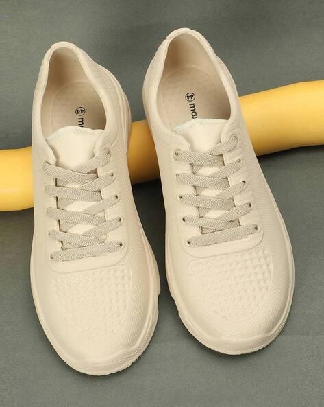 Men Round-Toe Lace-Up Casual Shoes