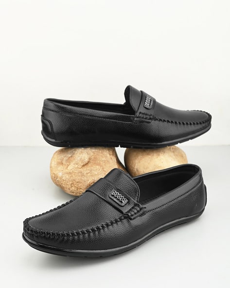 PROLIFIC Men Round-Toe Formal Slip-On Shoes