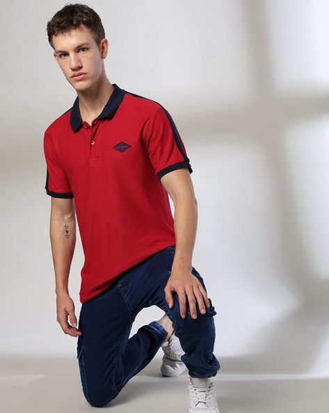 Men Regular Fit Polo T-Shirt