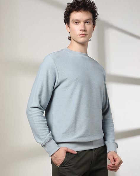 Men Slim Fit Sweatshirt