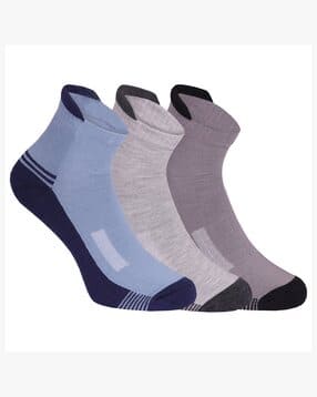 Men Pack of 3 Ankle Length Socks-image-29