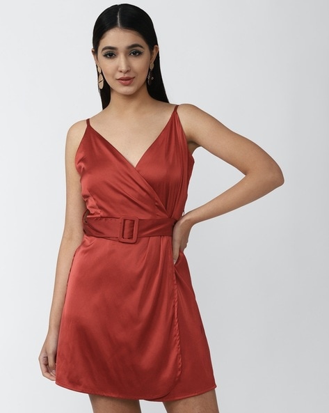 Buy Maroon Dresses for Women by Forever 21 Online Ajio