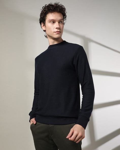 Men Slim Fit Sweatshirt