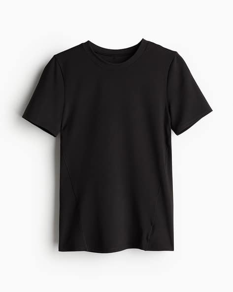 Buy Black Tshirts for Women by H\u0026M Online | Ajio.com
