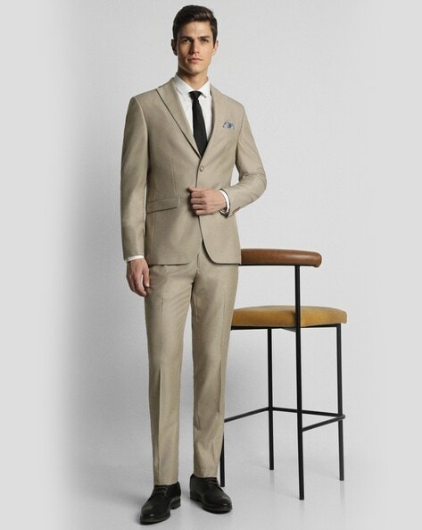 Buy Beige Suit Sets for Men by Peter England Online Ajio