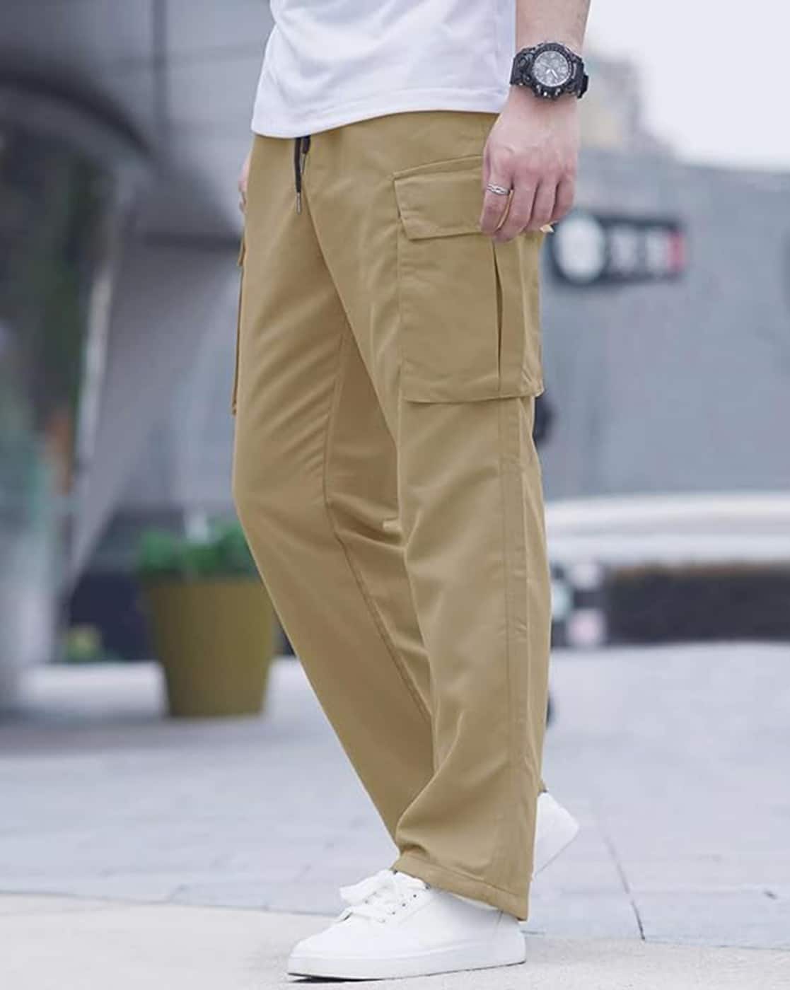 Men Relaxed Fit Cargo Pants