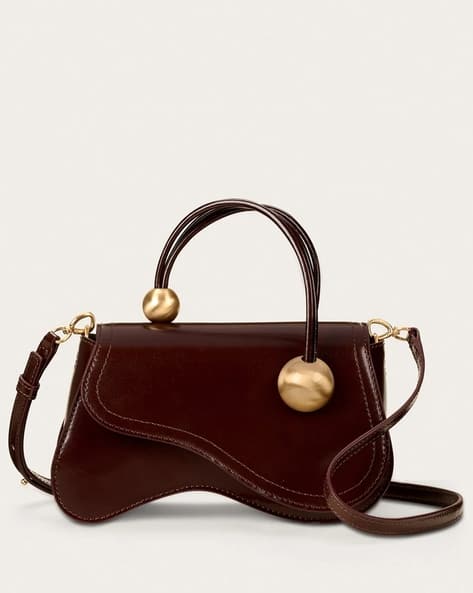 Kazia Leather Nano Crossbody Bag